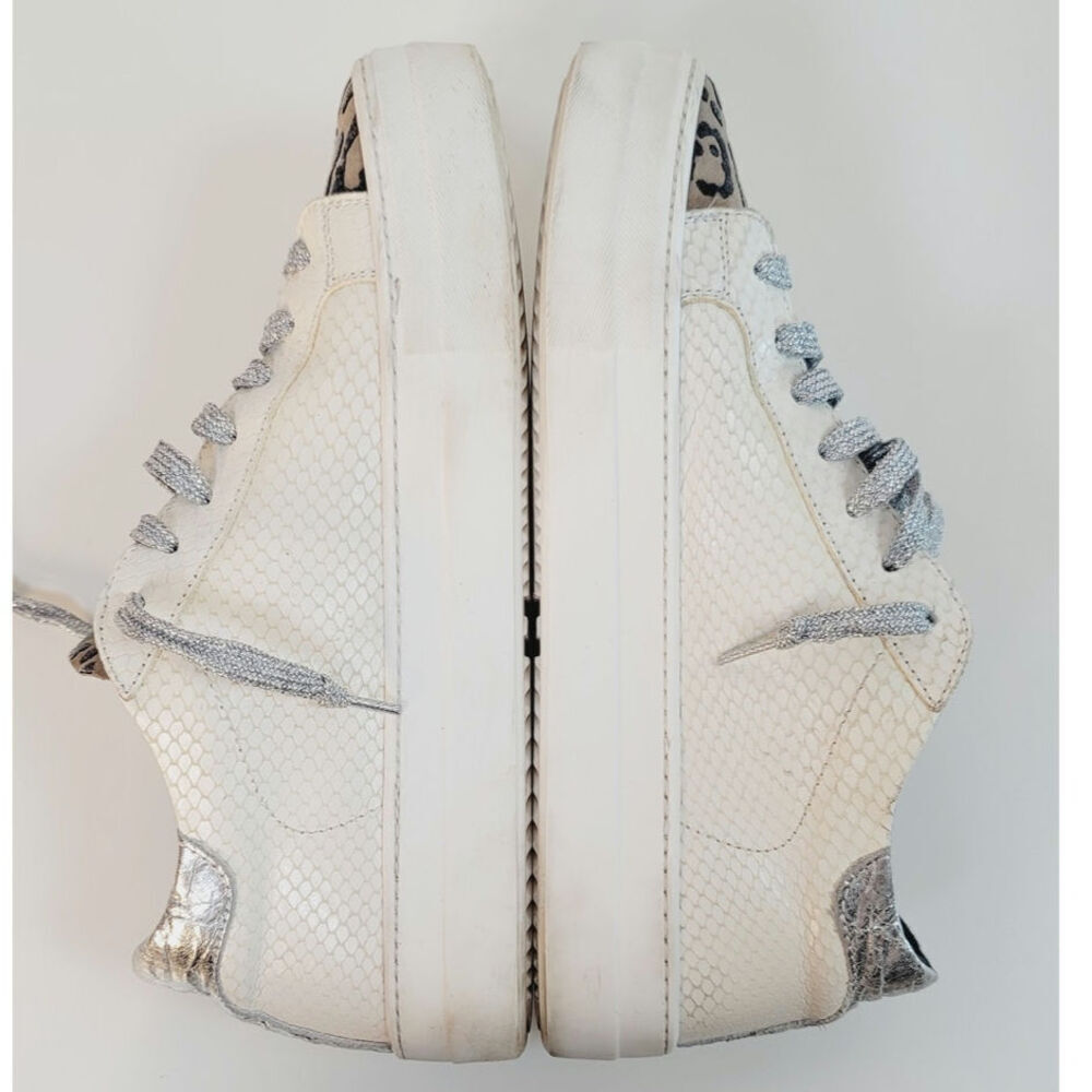 P448 Thea Platform Sneakers in Python Roccia Leop… - image 12